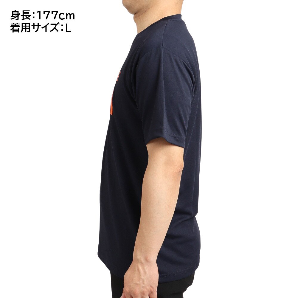 コンバース（CONVERSE）（メンズ）バスケットボールウェア ロンT プリント半袖Tシャツ CB222356-2900