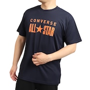 コンバース（CONVERSE）（メンズ）バスケットボールウェア ロンT プリント半袖Tシャツ CB222356-2900