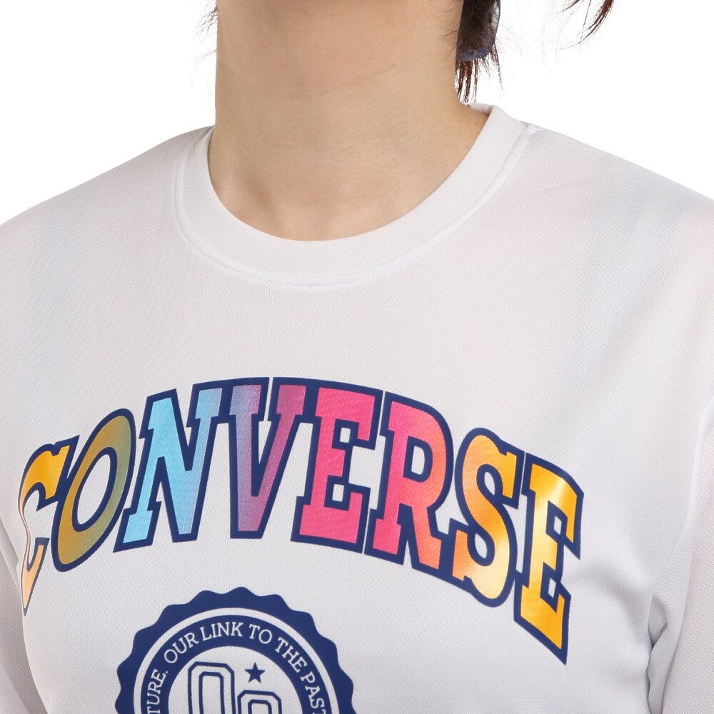 コンバース（CONVERSE）（レディース）バスケットボールウェア ロンT 長袖Tシャツ CB322354L-1100