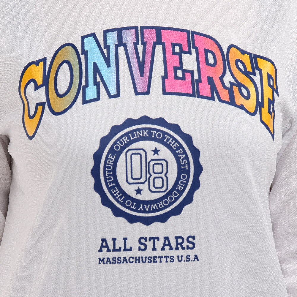 コンバース（CONVERSE）（レディース）バスケットボールウェア ロンT 長袖Tシャツ CB322354L-1100