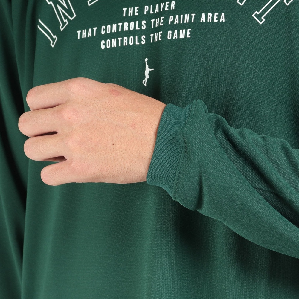 インザペイント｜バスケットボールウェア ロンT 長袖Tシャツ ITP22408GRN - スポーツ用品はスーパースポーツゼビオ
