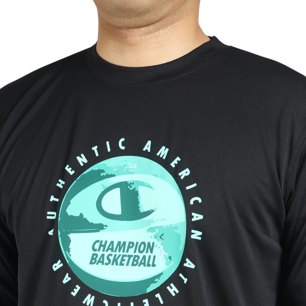 チャンピオン｜バスケットボールウェア ロンT 長袖Tシャツ C3-WB415 090 - スポーツ用品はスーパースポーツゼビオ
