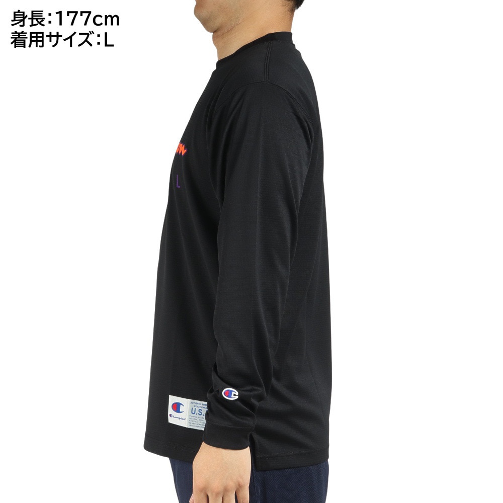 チャンピオン｜バスケットボールウェア ロンT長袖Tシャツ C3-WB450 090 - スポーツ用品はスーパースポーツゼビオ