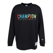 チャンピオン（CHAMPION）（メンズ）バスケットボールウェア ロングスリーブTシャツ C3-WB453  090