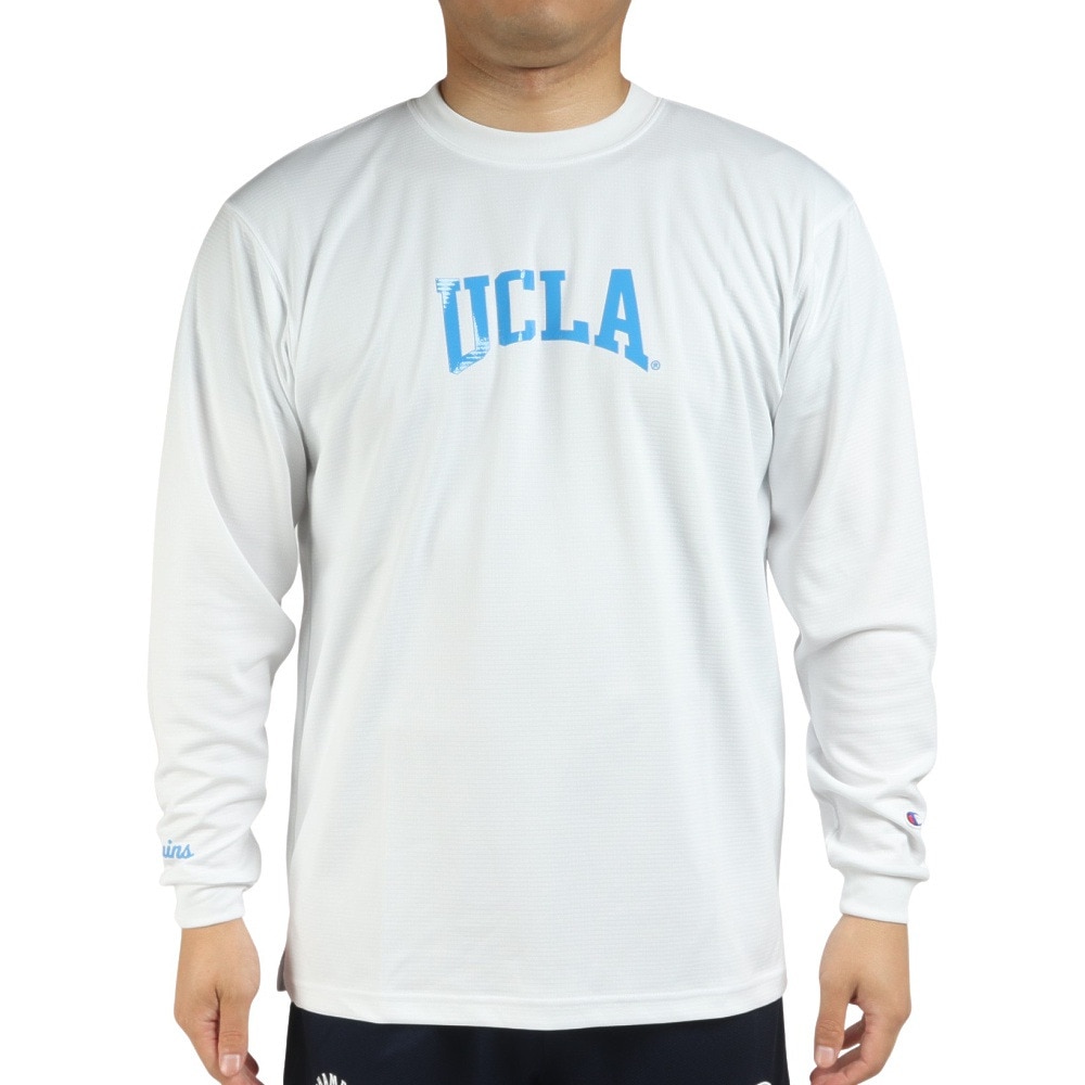チャンピオン｜バスケットボールウェア ロンT UCLA 長袖Tシャツ C3-WB462 010 - スポーツ用品はスーパースポーツゼビオ