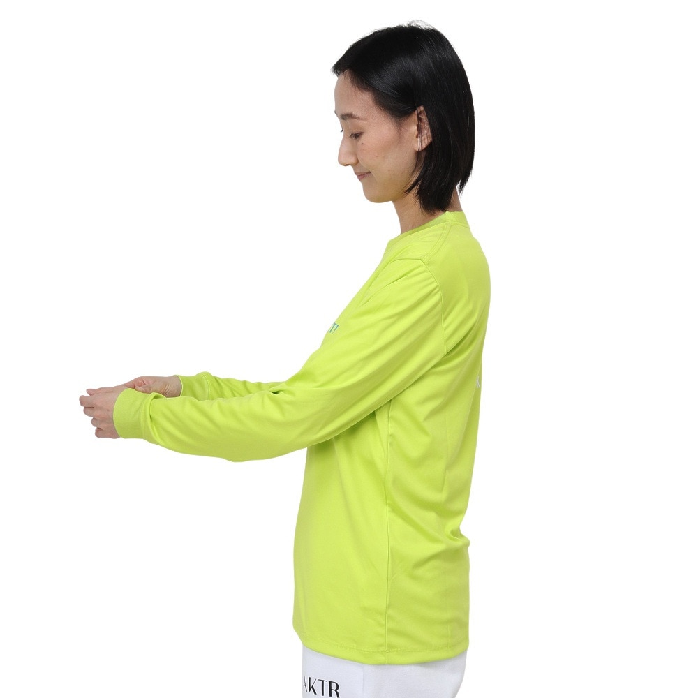 アクター（AKTR）（レディース）バスケットボールウェア DESERT DAISY 長袖 SPORTS Tシャツ 222-077005 GR 速乾