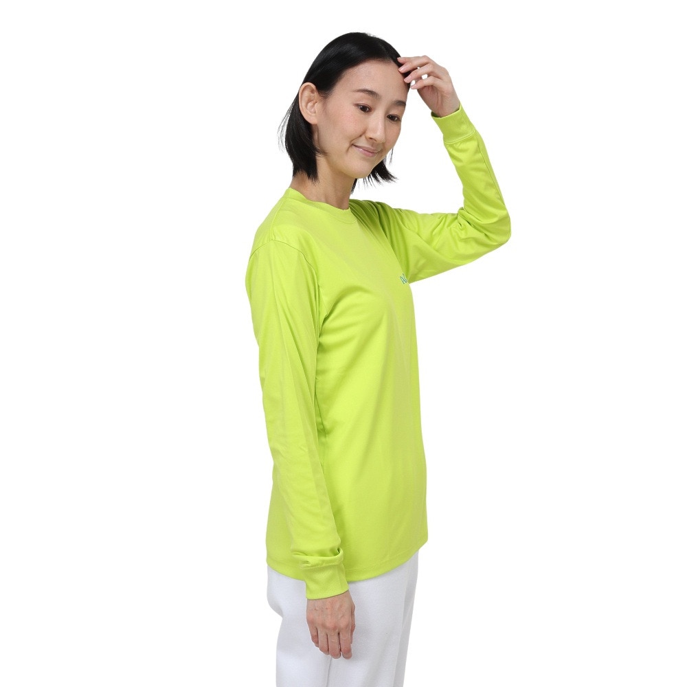 アクター（AKTR）（レディース）バスケットボールウェア DESERT DAISY 長袖 SPORTS Tシャツ 222-077005 GR 速乾