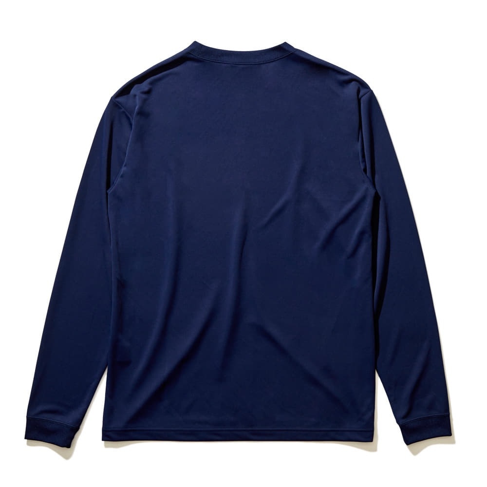 スポルディング（SPALDING）（メンズ、レディース）バスケットボールウェア ロングスリーブ Tシャツ ホログラムワードマーク SMT22129NV