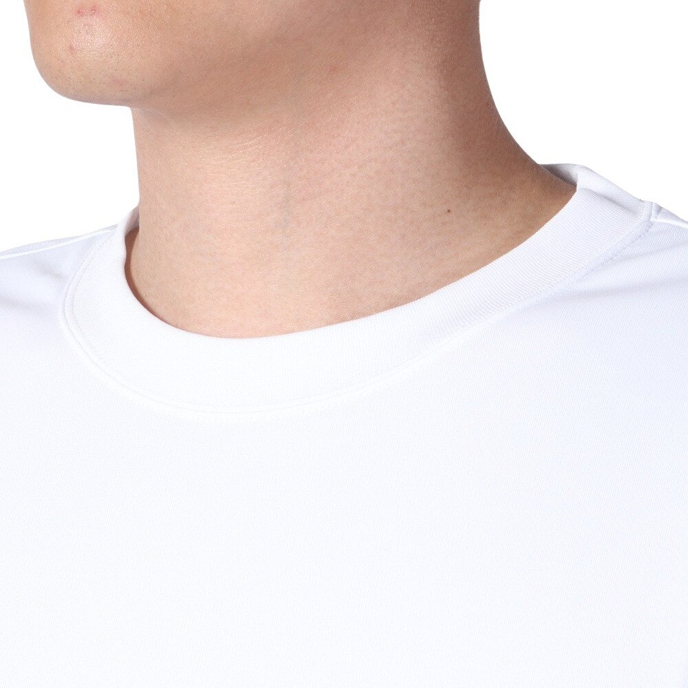 スポルディング（SPALDING）（メンズ、レディース）バスケットボールウェア 長袖Tシャツ ホログラムワードマーク SMT22129WH