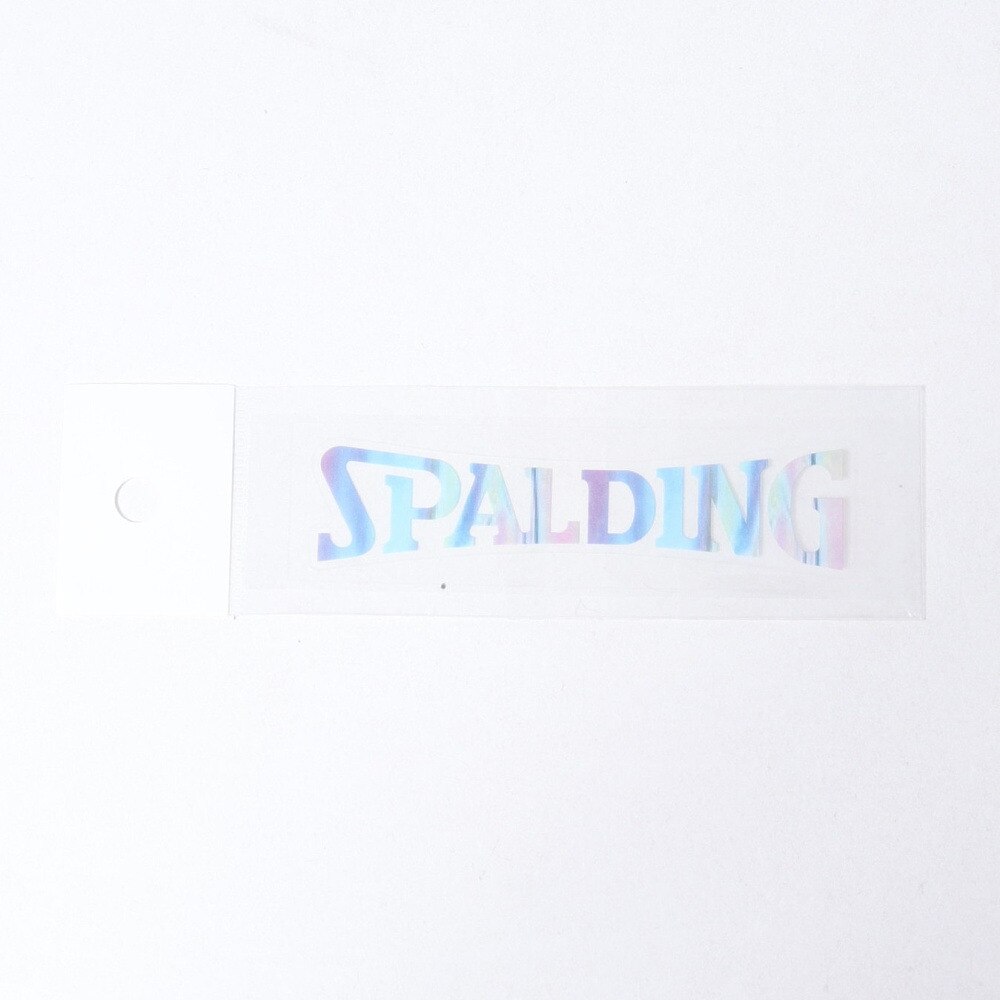 スポルディング（SPALDING）（メンズ、レディース）バスケットボールウェア 長袖Tシャツ ホログラムワードマーク SMT22129WH