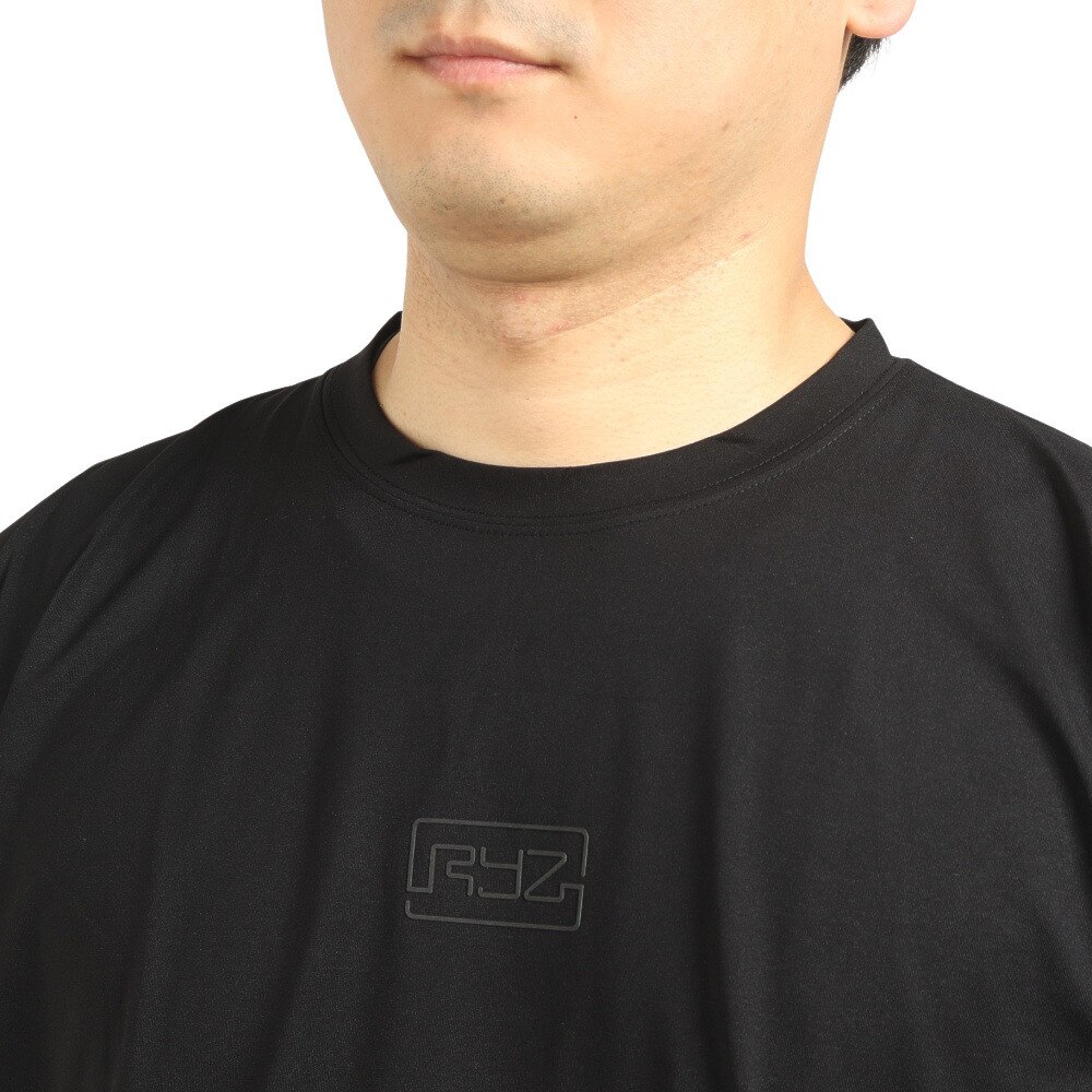 ライズ（RYZ）（メンズ）バスケットボールウェア MOBILITY LINE 長袖Ｔシャツ RZ30CD22FW5054 BLK