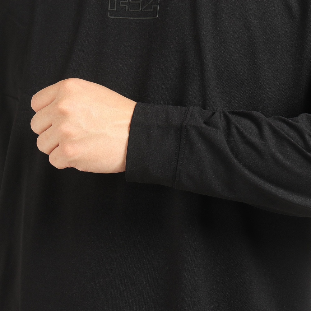 ライズ（RYZ）（メンズ）バスケットボールウェア MOBILITY LINE 長袖Ｔシャツ RZ30CD22FW5054 BLK