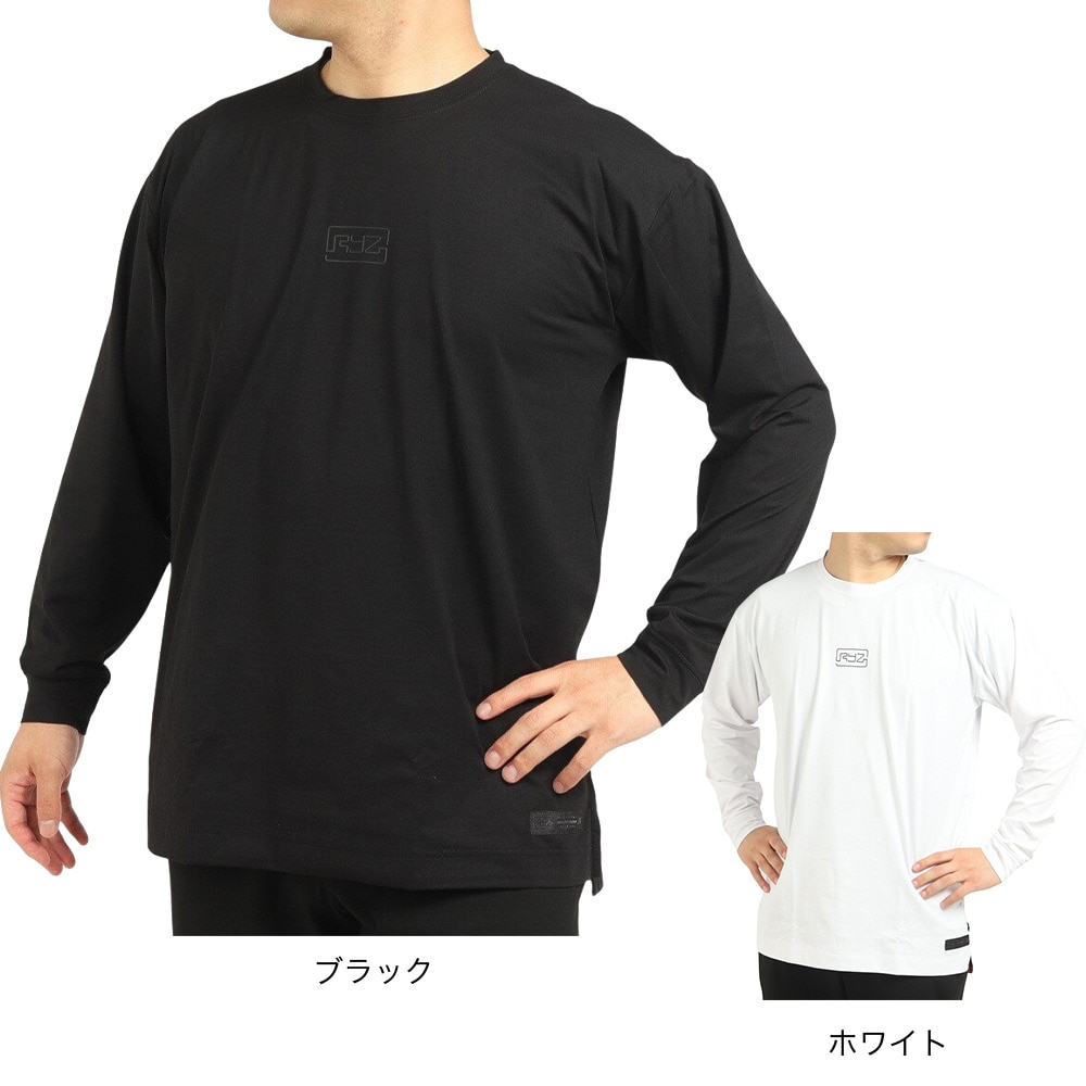 ライズ（RYZ）（メンズ）バスケットボールウェア MOBILITY LINE 長袖Ｔシャツ RZ30CD22FW5054 WHT