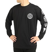 ライズ(RYZ)(メンズ)バスケットボールウェア アイコン 長袖Tシャツ RZ30CD22FW5055 BLK