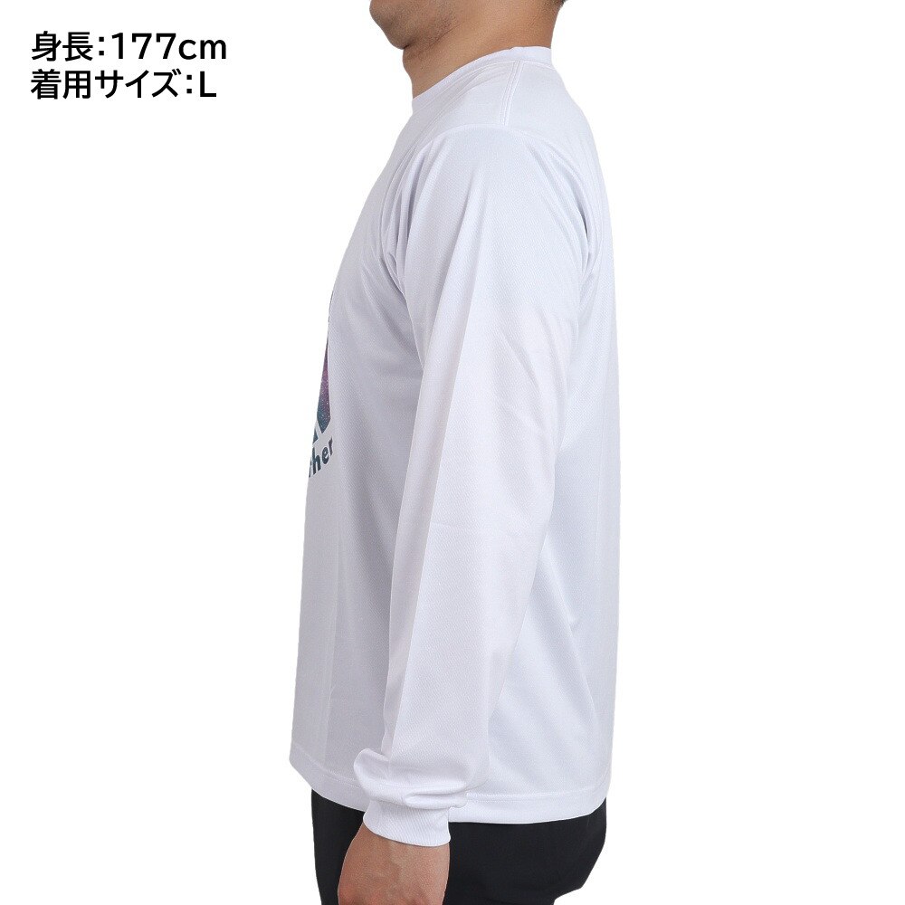 エックスティーエス（XTS）（メンズ、レディース）バスケットボールウェア ロンT ドライプラス 長袖Tシャツ 751TS2CD0003 WHT