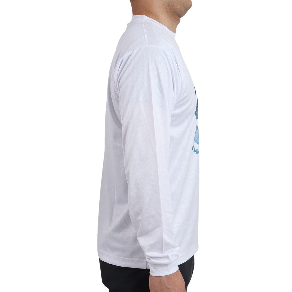 エックスティーエス（XTS）（メンズ、レディース）バスケットボールウェア ロンT ドライプラス 長袖Tシャツ 751TS2CD0003 WHT
