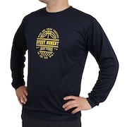 エックスティーエス（XTS）（メンズ、レディース）バスケットボールウェア ロンT ドライプラス 長袖Tシャツ 751TS2CD0006 NVY