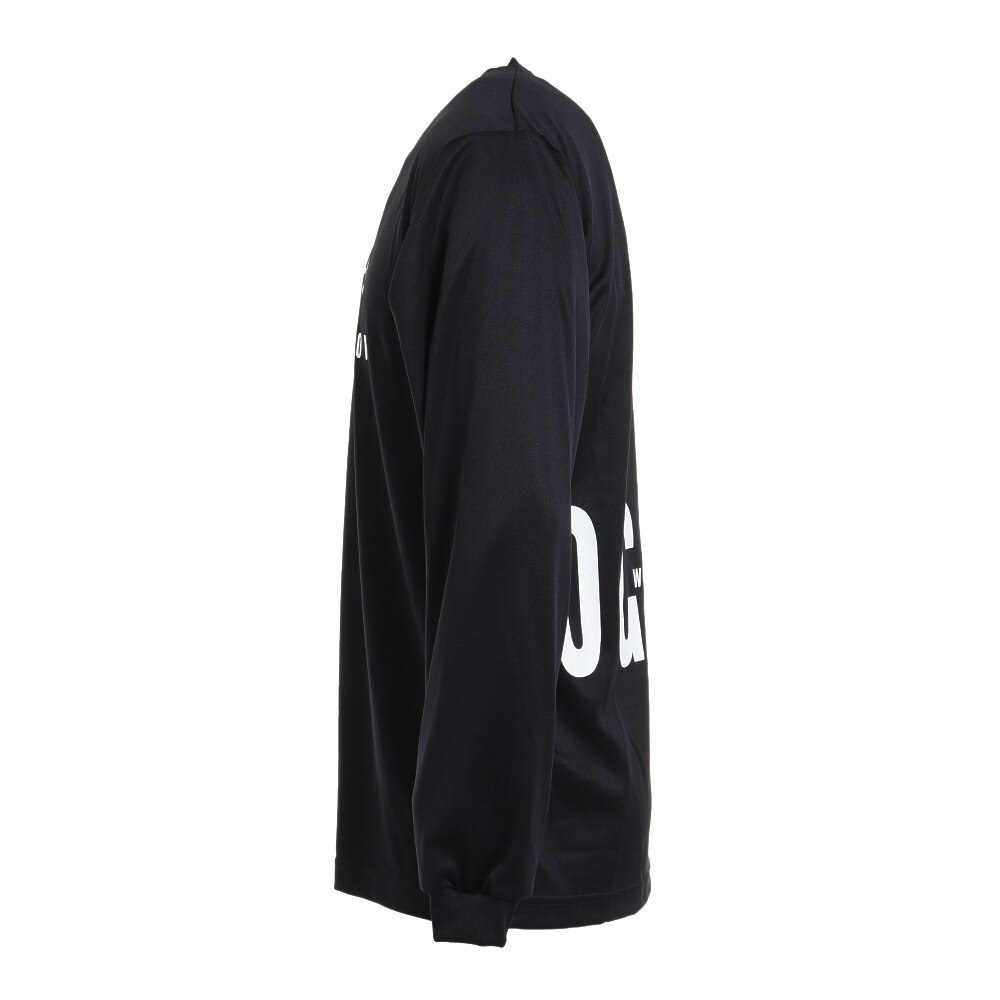 エックスティーエス（XTS）（メンズ）バスケットボールウェア  ロンＴ プリント長袖Ｔシャツ 751TS2ES0037 BLK