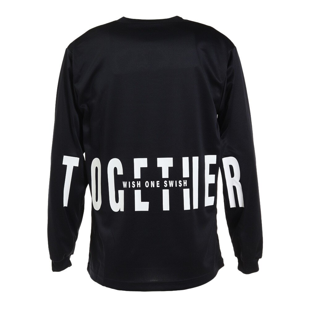 エックスティーエス（XTS）（メンズ）バスケットボールウェア  ロンＴ プリント長袖Ｔシャツ 751TS2ES0037 BLK