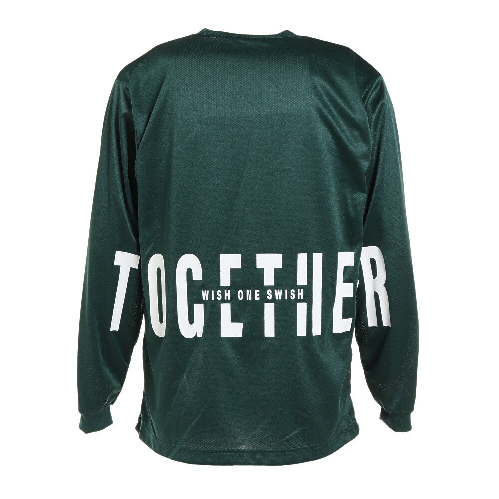 エックスティーエス（XTS）（メンズ）バスケットボールウェア  ロンＴ プリント長袖Ｔシャツ 751TS2ES0037 GRN