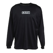 エックスティーエス（XTS）（メンズ）バスケットボールウェア ロンT プリント長袖Tシャツ 751TS2ES0040 BLK