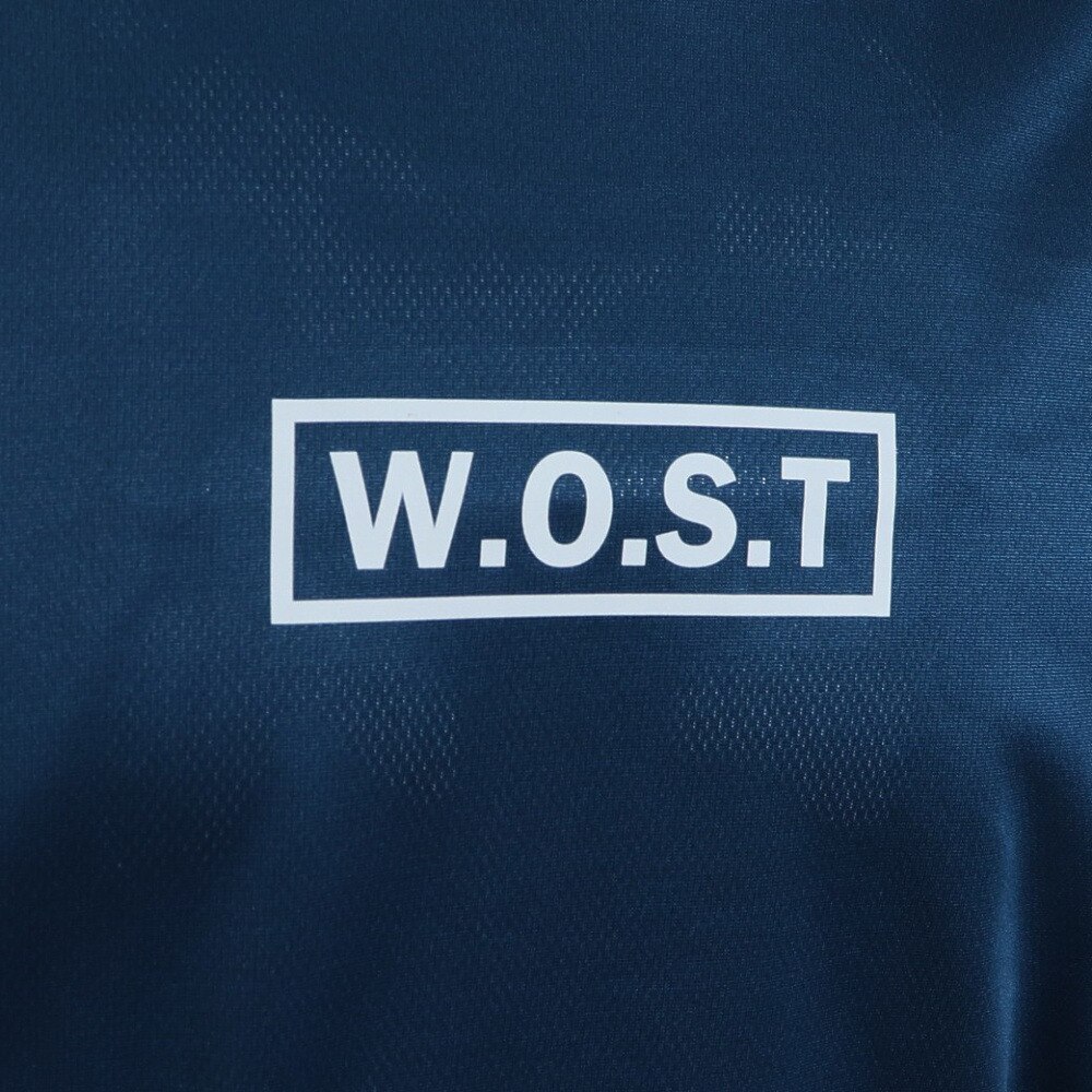 エックスティーエス（XTS）（メンズ）バスケットボールウェア  ロンＴ プリント長袖Ｔシャツ 751TS2ES0040 BLU