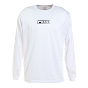 エックスティーエス（XTS）（メンズ）バスケットボールウェア  ロンＴ プリント長袖Ｔシャツ 751TS2ES0040 WHT