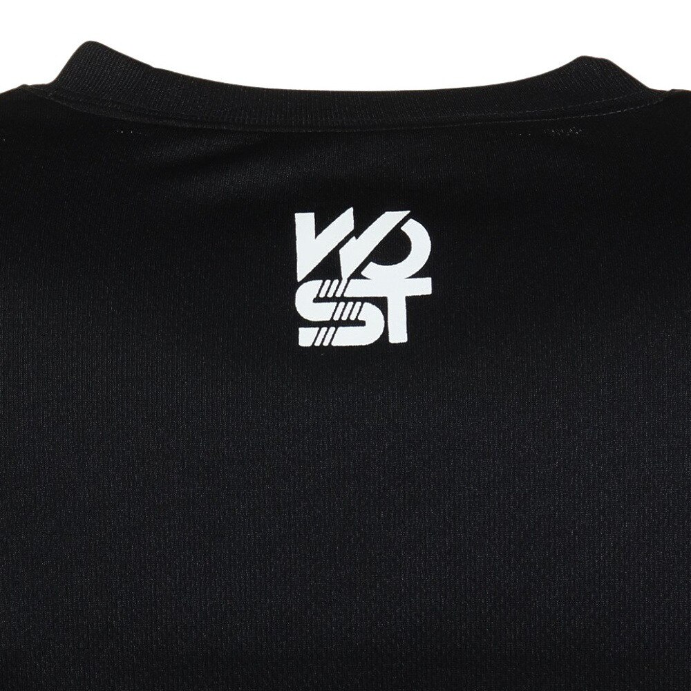 エックスティーエス（XTS）（メンズ）バスケットボールウェア ロンＴ プリント長袖Ｔシャツ 751TS2ES0041 BLK