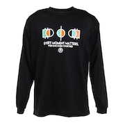 エックスティーエス(XTS)(メンズ)バスケットボールウェア ロンT プリント長袖Tシャツ 751TS2ES0041 BLK