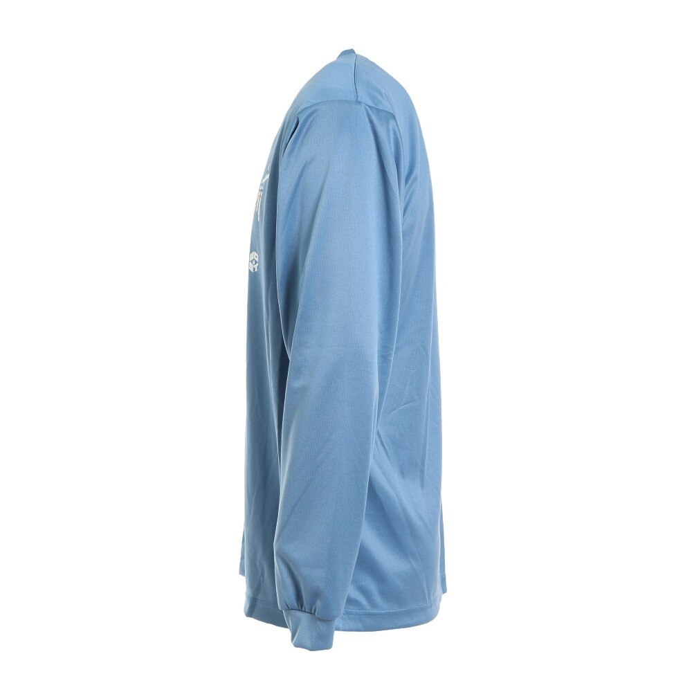 エックスティーエス（XTS）（メンズ）バスケットボールウェア ロンＴ プリント長袖Ｔシャツ 751TS2ES0042 LBLU