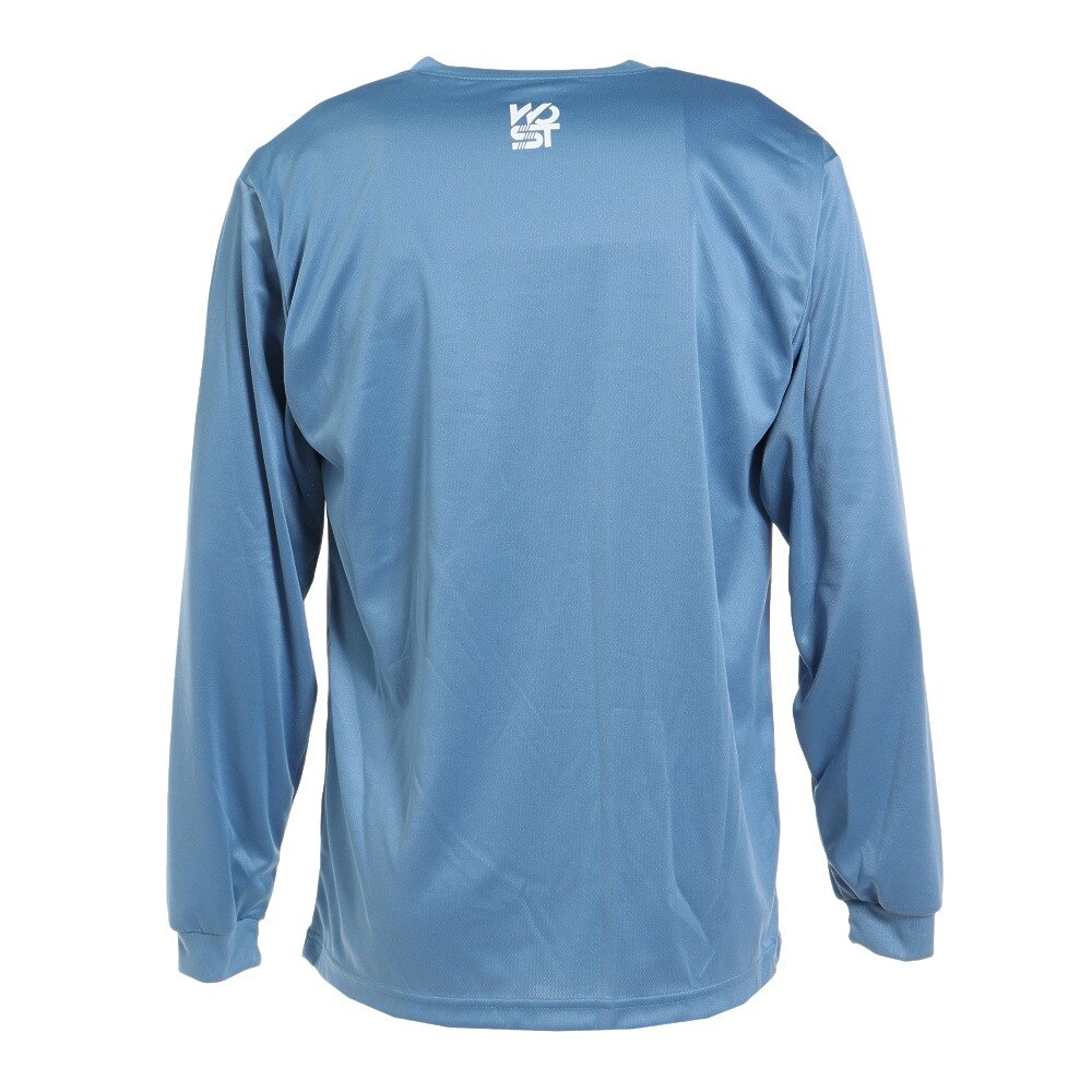 エックスティーエス（XTS）（メンズ）バスケットボールウェア ロンＴ プリント長袖Ｔシャツ 751TS2ES0042 LBLU
