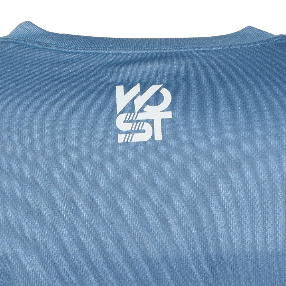 エックスティーエス（XTS）（メンズ）バスケットボールウェア ロンＴ プリント長袖Ｔシャツ 751TS2ES0042 LBLU