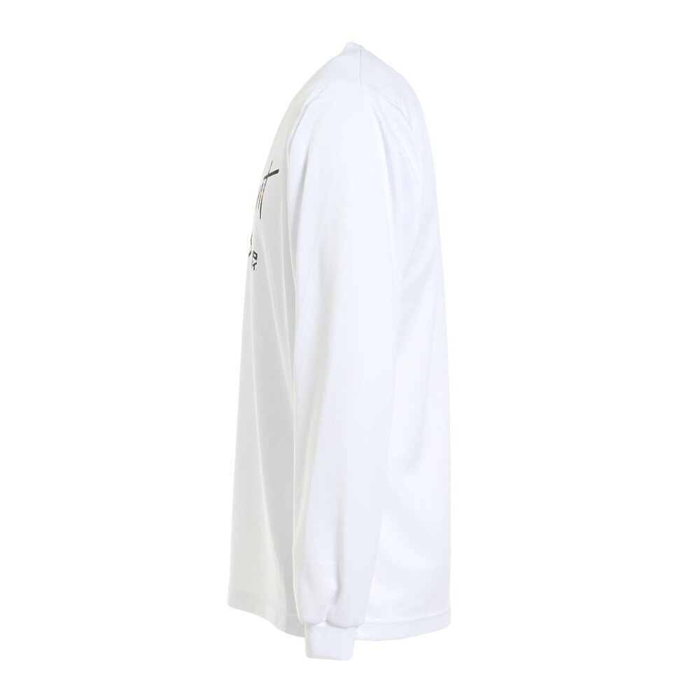 エックスティーエス（XTS）（メンズ）バスケットボールウェア ロンＴ プリント長袖Ｔシャツ 751TS2ES0042 WHT