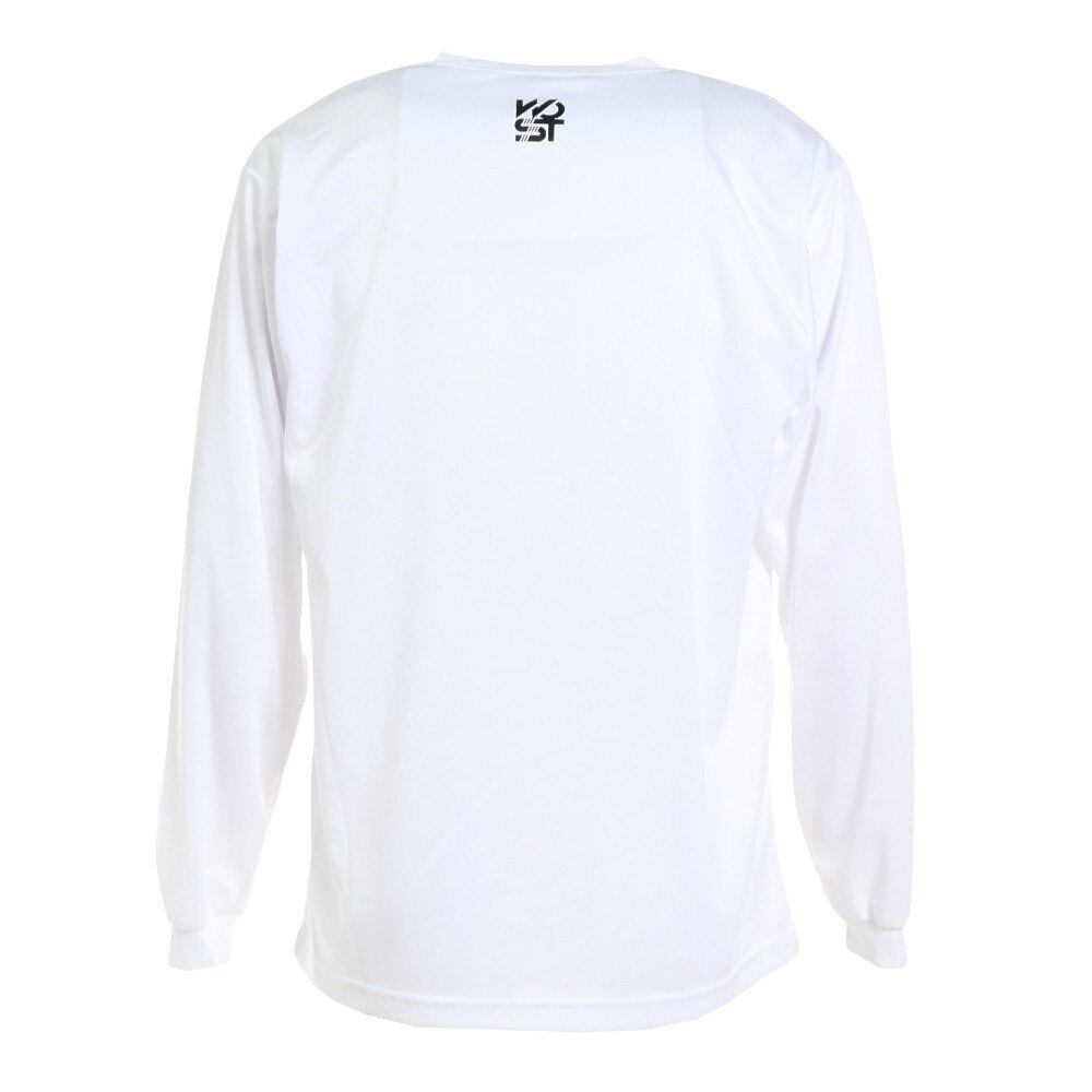 エックスティーエス（XTS）（メンズ）バスケットボールウェア ロンＴ プリント長袖Ｔシャツ 751TS2ES0042 WHT