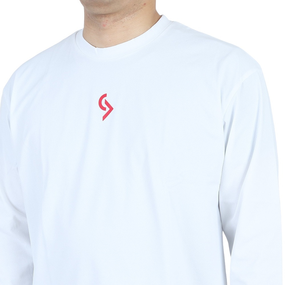 ミズノ（MIZUNO）（メンズ）バスケットボールウェア UVカット ロンT SUPERSTAR 長袖Tシャツ 32JAS26501 速乾