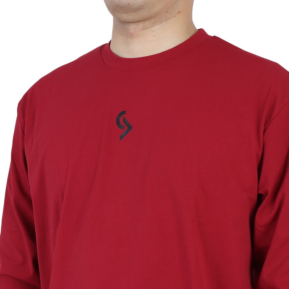 ミズノ（MIZUNO）（メンズ）バスケットボールウェア UVカット ロンT SUPERSTAR 長袖Tシャツ 32JAS26566 速乾