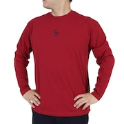 ミズノ（MIZUNO）（メンズ）バスケットボールウェア UVカット ロンT SUPERSTAR 長袖Tシャツ 32JAS26566