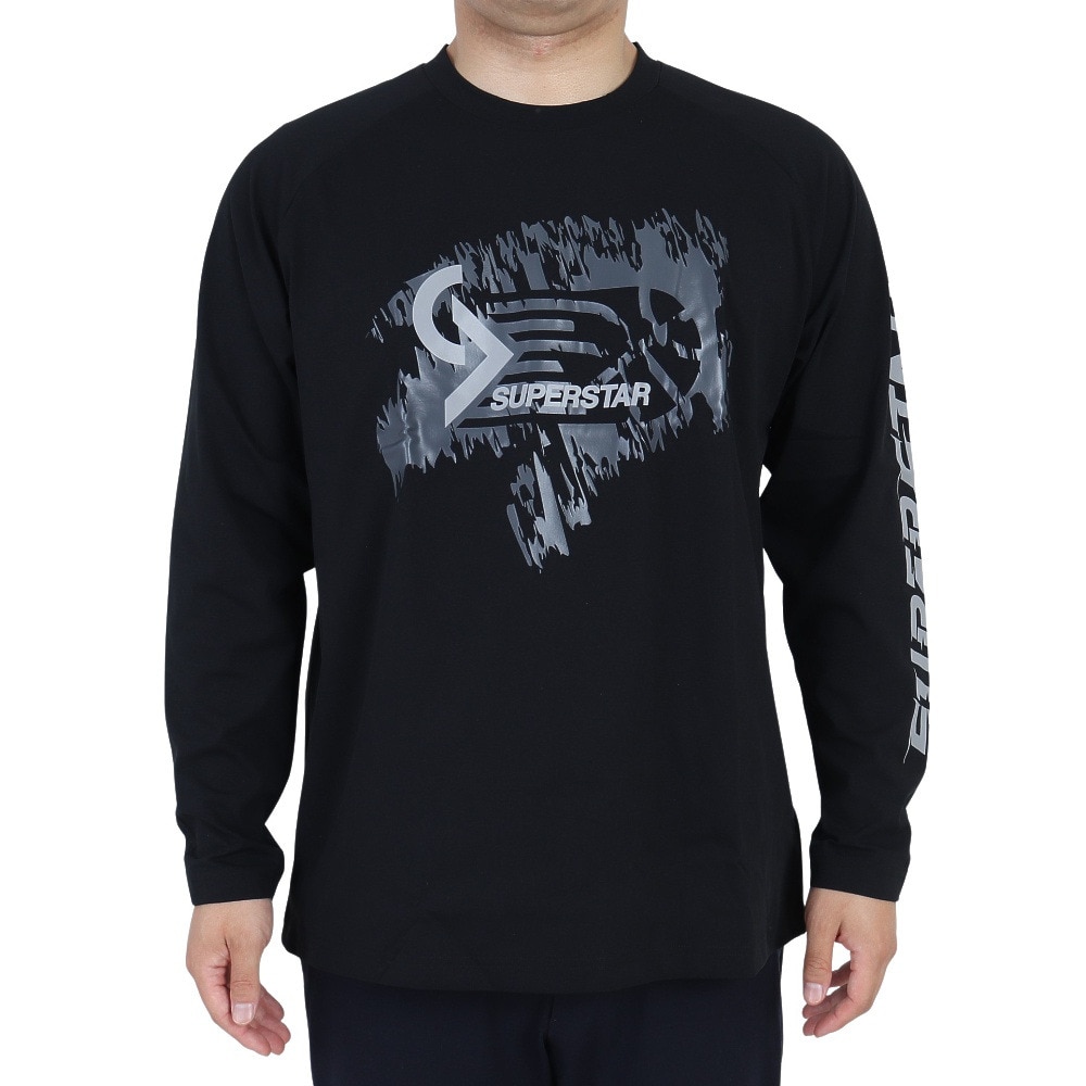 ミズノ｜バスケットボールウェア ロンT SUPERSTAR 長袖Tシャツ 32JAS26609 - スポーツ用品はスーパースポーツゼビオ