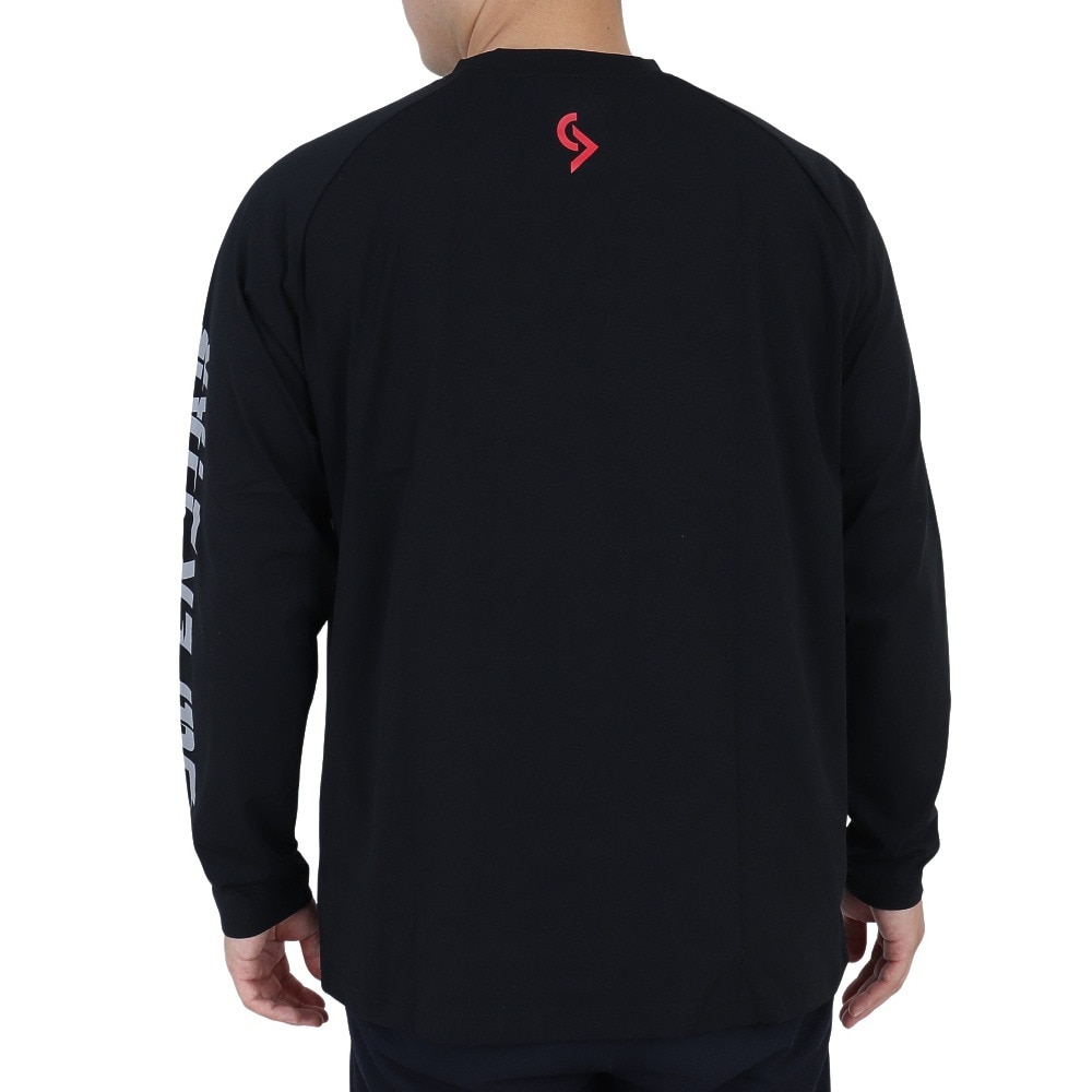 ミズノ（MIZUNO）（メンズ）バスケットボールウェア UVカット ロンT SUPERSTAR 長袖Tシャツ 32JAS26609 速乾