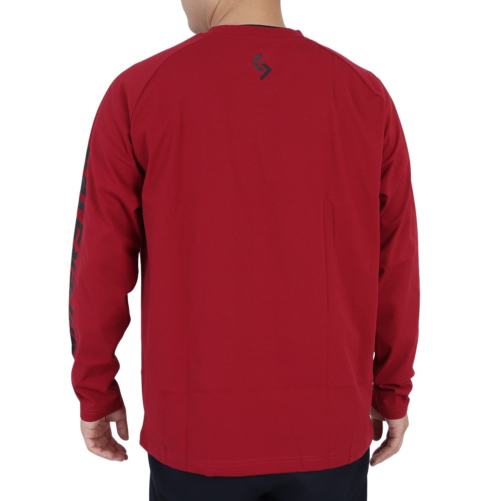 ミズノ（MIZUNO）（メンズ）バスケットボールウェア UVカット ロンT SUPERSTAR 長袖Tシャツ 32JAS26666 速乾