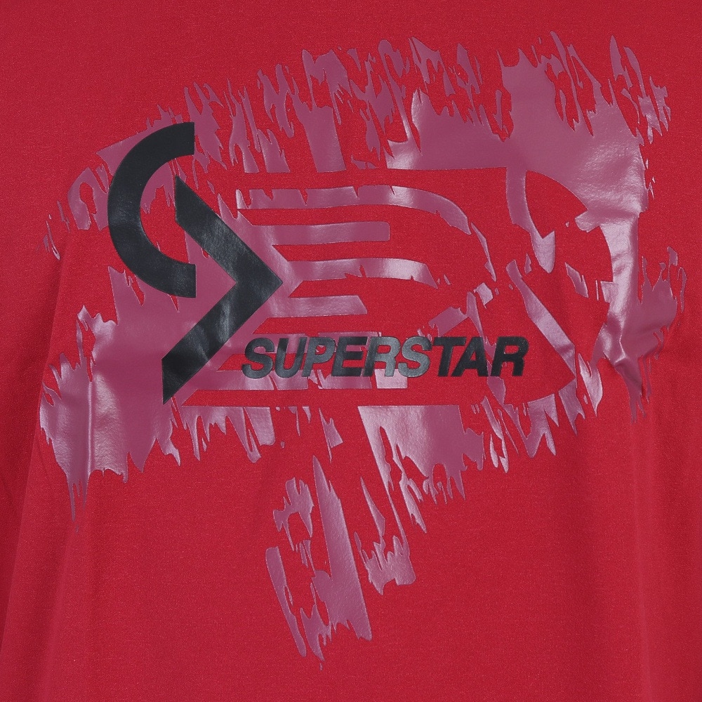ミズノ（MIZUNO）（メンズ）バスケットボールウェア UVカット ロンT SUPERSTAR 長袖Tシャツ 32JAS26666 速乾
