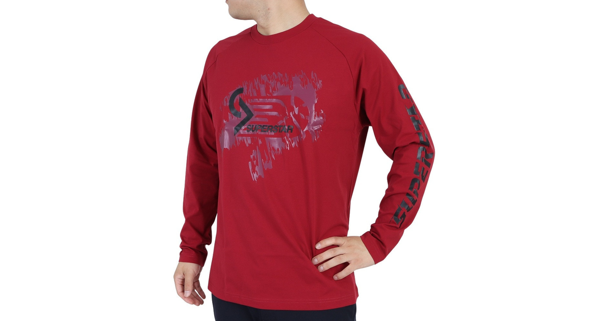 ミズノ｜バスケットボールウェア ロンT SUPERSTAR 長袖Tシャツ 32JAS26666 - スポーツ用品はスーパースポーツゼビオ
