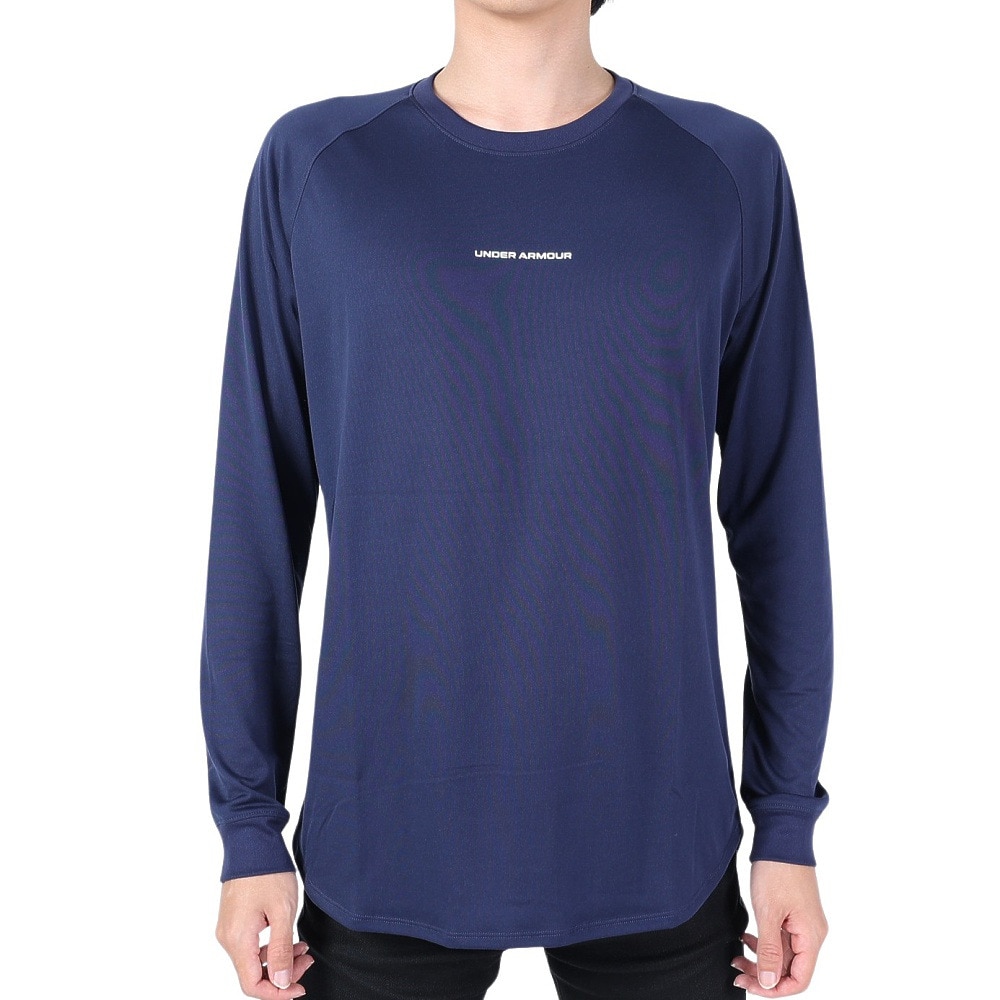 アンダーアーマー（UNDER ARMOUR） バスケットボールウェア ロングショット ロングスリーブTシャツ 1368856 411 速乾
