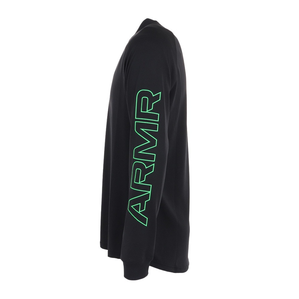 アンダーアーマー（UNDER ARMOUR）（メンズ）バスケットボールウェア テック グラフィック ロングスリーブTシャツ 1381373 002