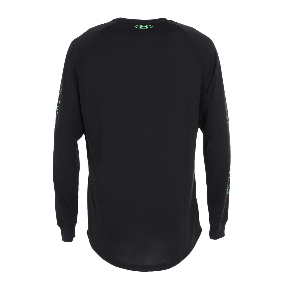 アンダーアーマー（UNDER ARMOUR）（メンズ）バスケットボールウェア テック グラフィック ロングスリーブTシャツ 1381373 002 速乾