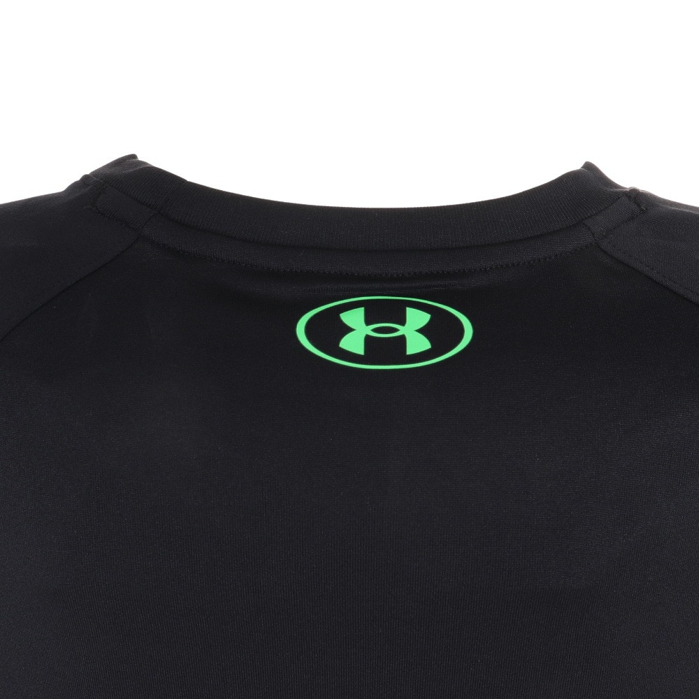 アンダーアーマー（UNDER ARMOUR）（メンズ）バスケットボールウェア テック グラフィック ロングスリーブTシャツ 1381373 002