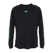 アンダーアーマー(UNDER ARMOUR)(メンズ)バスケットボールウェア テック グラフィック ロングスリーブTシャツ 1381373