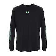 アンダーアーマー（UNDER ARMOUR）（メンズ）バスケットボールウェア テック グラフィック ロングスリーブTシャツ 1381373 002 速乾