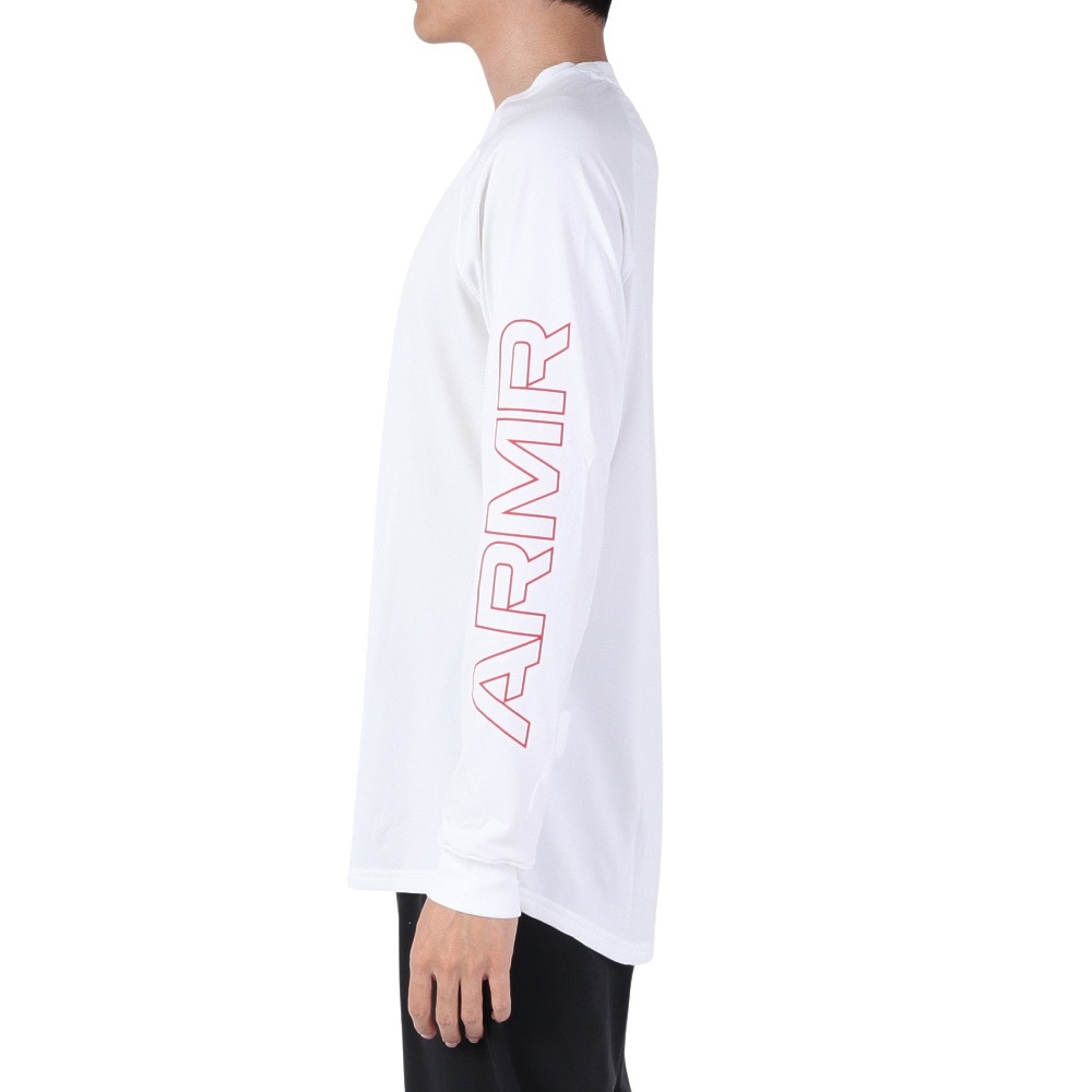 アンダーアーマー（UNDER ARMOUR）（メンズ）バスケットボールウェア テック グラフィック ロングスリーブTシャツ 1381373 100