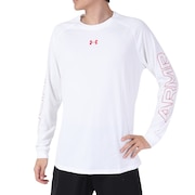 アンダーアーマー（UNDER ARMOUR）（メンズ）バスケットボールウェア テック グラフィック ロングスリーブTシャツ 1381373 100